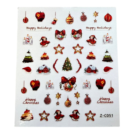 Christmas  Nail Stickers  z-C051