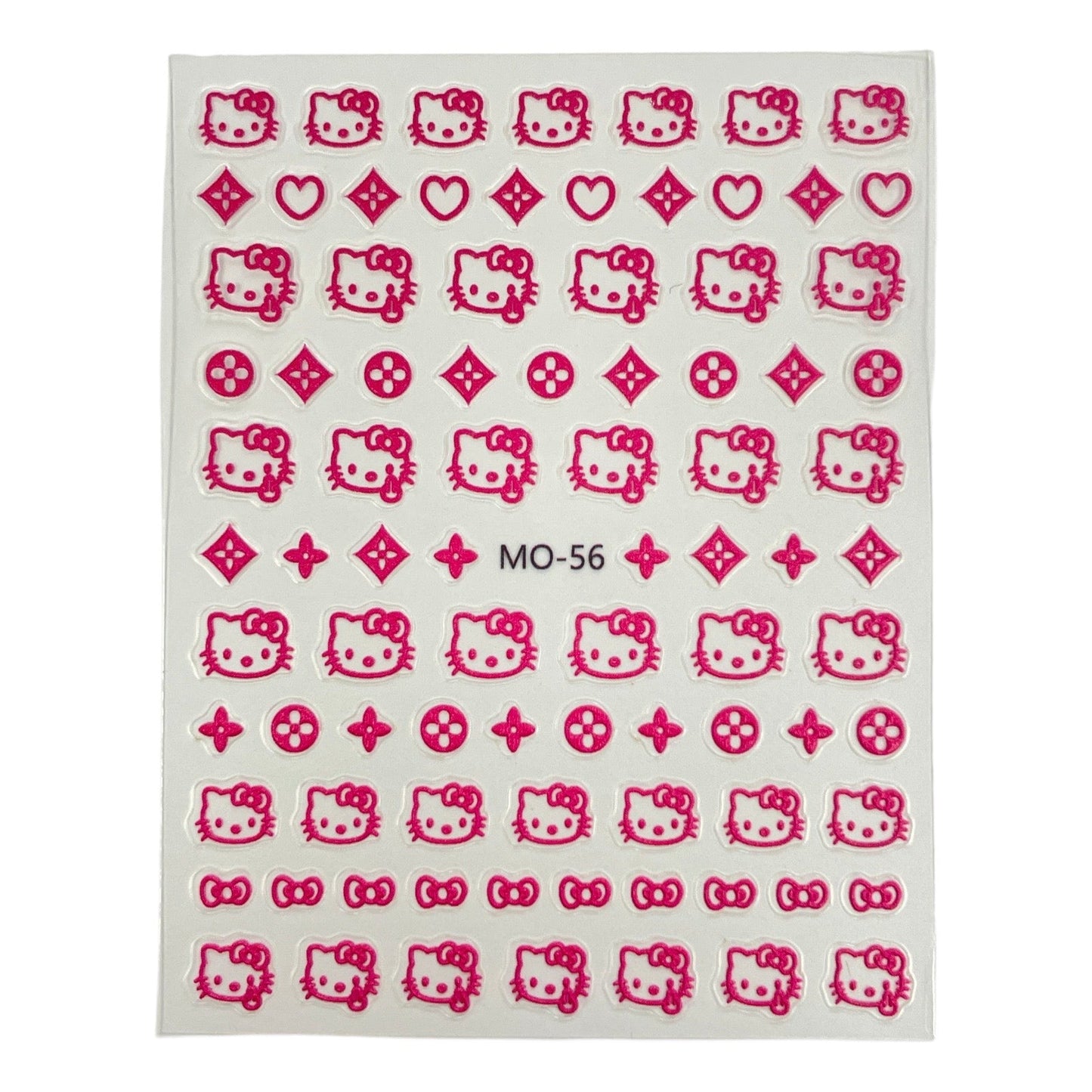 3D Pink Hello Kitty Sticker - MO-56