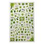 Green Leafs Nail Sticker- F651
