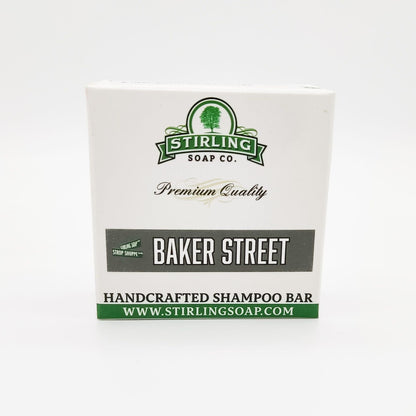 Stirling Soap Co. Baker Street Shampoo Bar 3.8 Oz