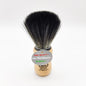 Omega Synthetic Fiber Beard Brush 196228 Beech Wood Handle