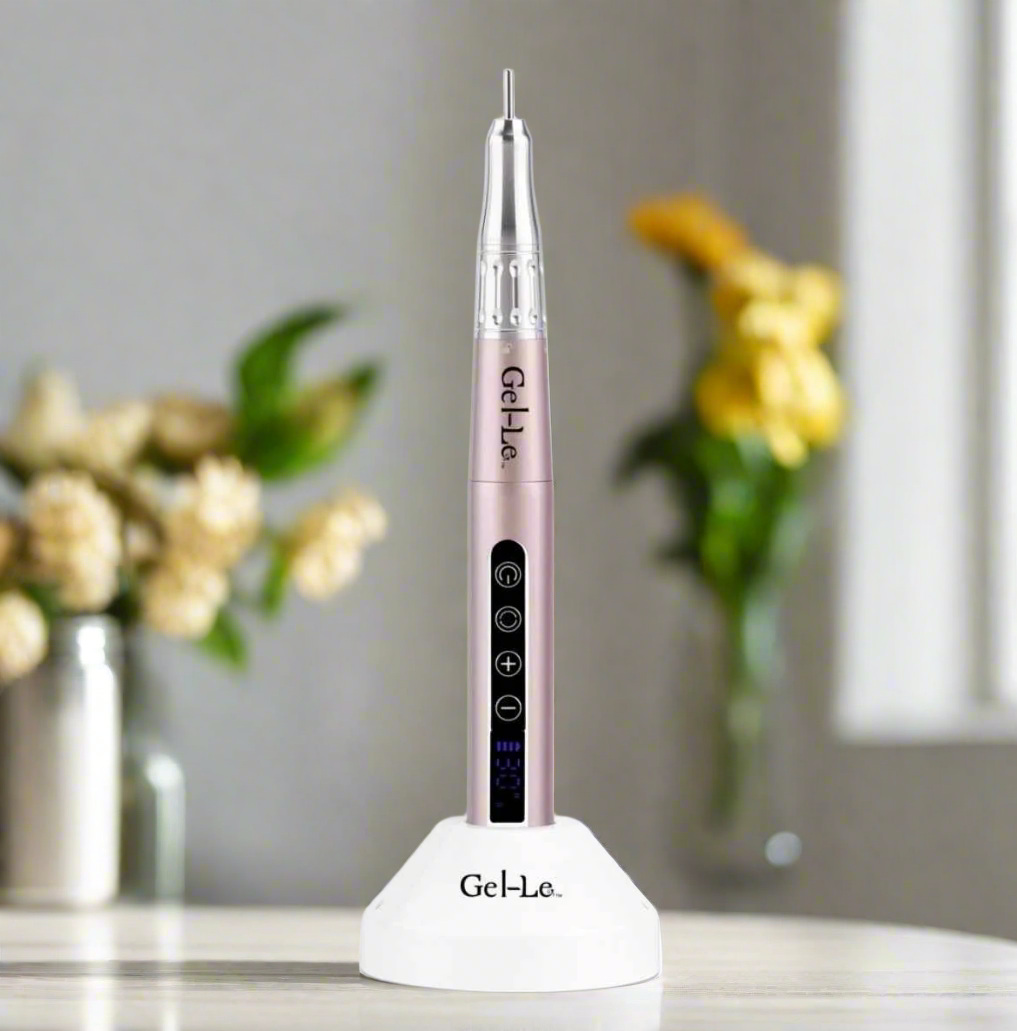Gel-Le - Cordless Nail Drill Pen - Rose Gold