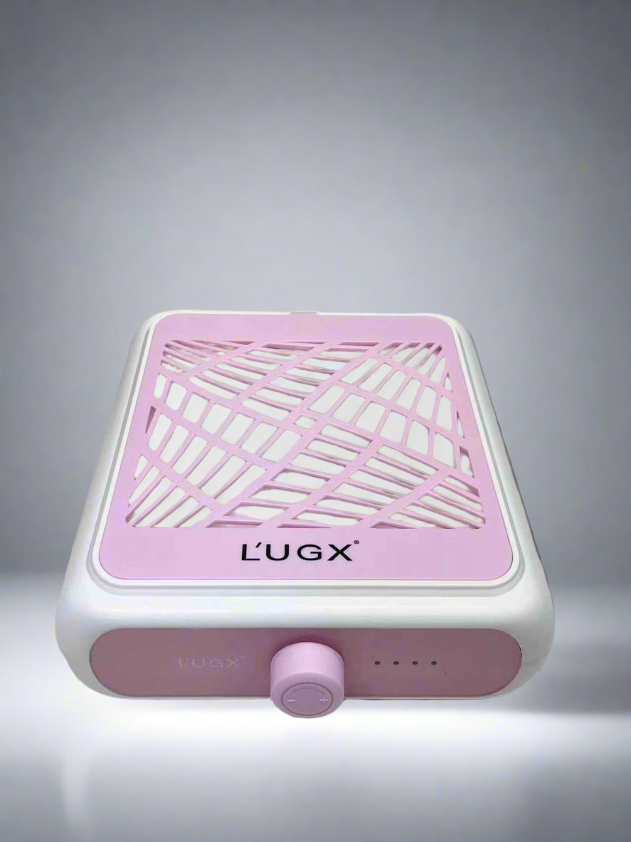 L'UGX - LG622S Cordless Turbo Nail Dust Collector (Pink)