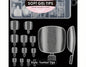 Gel-Le - Clear Toe Tips Soft Gel