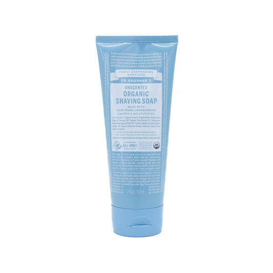 Dr. Bronner's Unscented Organic Shaving Soap 7oz - New