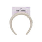 Scunci Gold Headband with Pink & Silver Jewels - New