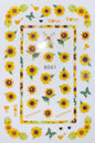 Nail Sticker - B061 Sunflowers