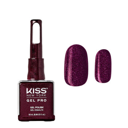 Kiss New York - Gel Pro - 40 Sparkling Burgundy