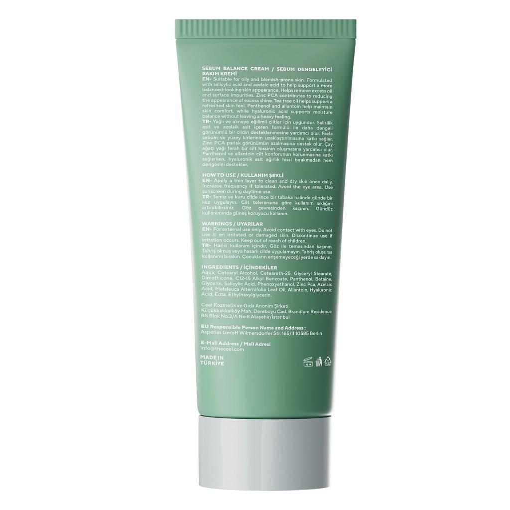 The Ceel Blemish-Prone Skin Face Cream for Clearer Look 50 ml
