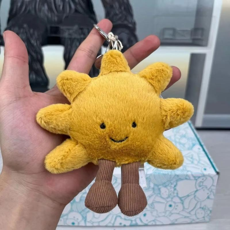 Jellycat Mini Plush Keychain – Soft Cuddly Toy Charm Ideal for Daily Use, Gift Giving & Collecting Cute Accessories