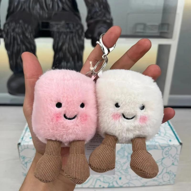 Jellycat Mini Plush Keychain – Soft Cuddly Toy Charm Ideal for Daily Use, Gift Giving & Collecting Cute Accessories