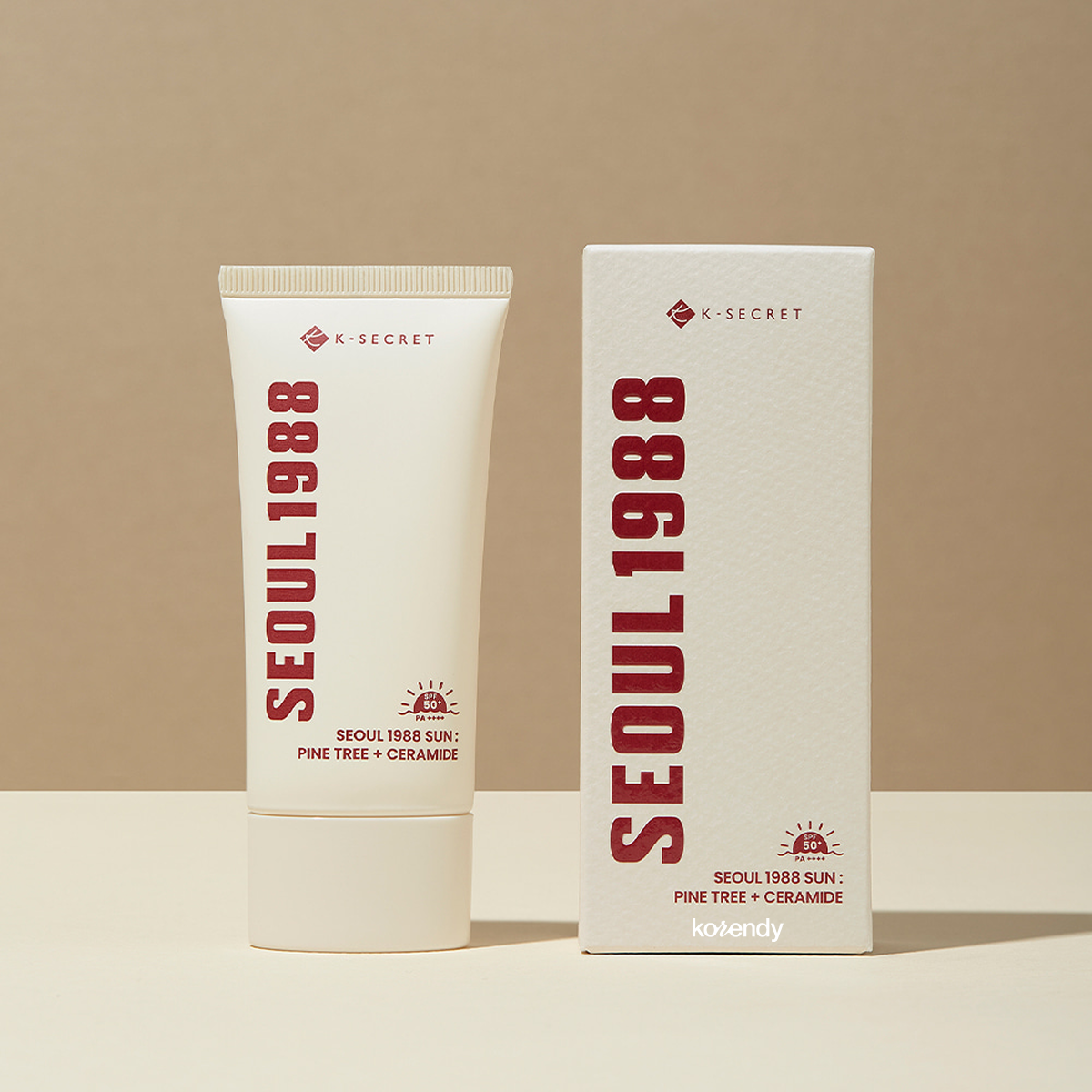 K-Secret SEOUL 1988 Sun Pine Tree + Ceramide SPF 50+ 50ml