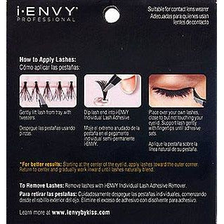 i•ENVY - PKPE04UB Ultra Black Individual Knot Free Short 70pc (Limited)