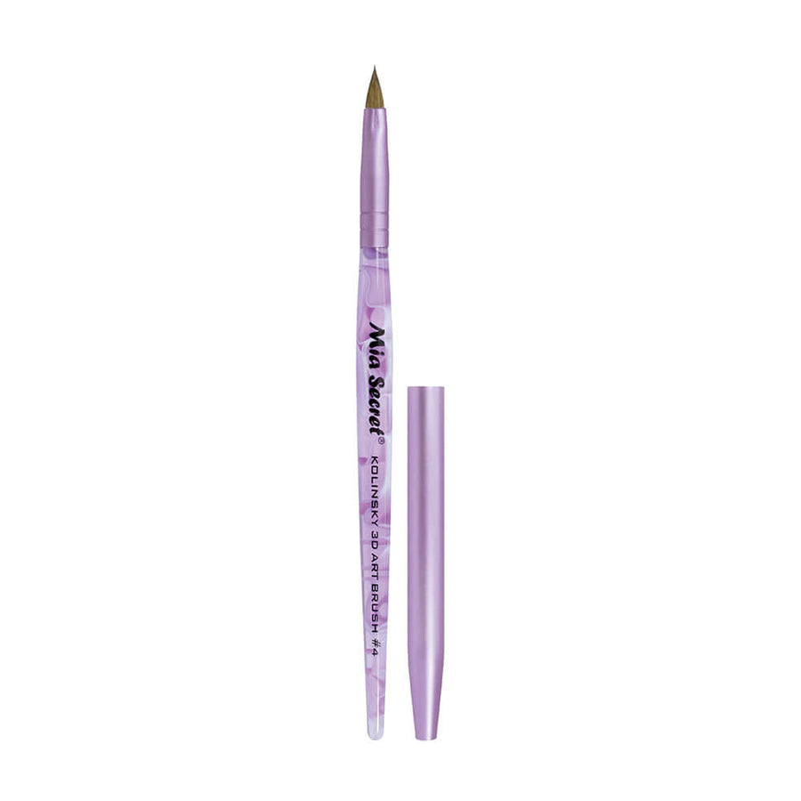 3D Kolinsky Nail Brush - #4