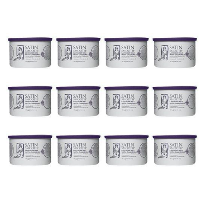 Satin Smooth - Wax Pot - Lavender w/ Chamomile Wax 14oz.