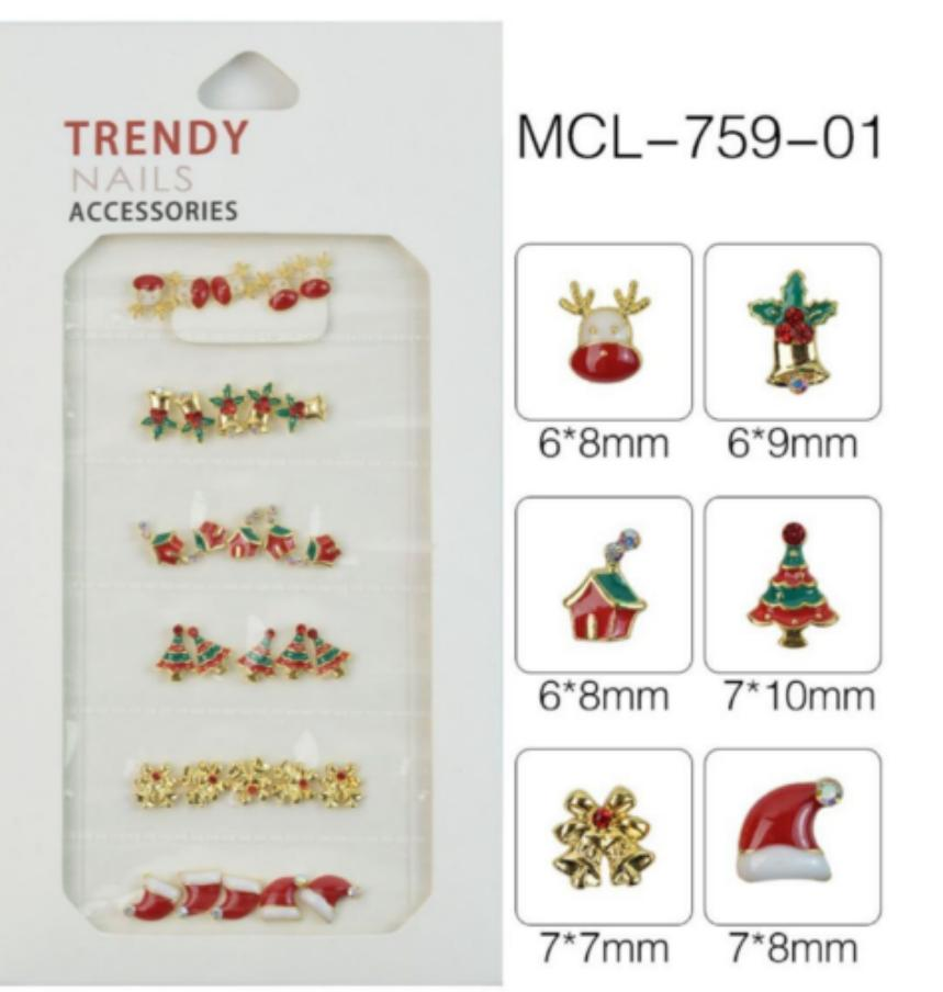 Christmas Charms #01 - 30pc