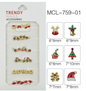 Christmas Charms #01 - 30pc