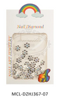 Snow Flake Charms 30pc - Holographic