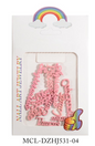 Zodiac Charms - Pink 12pc