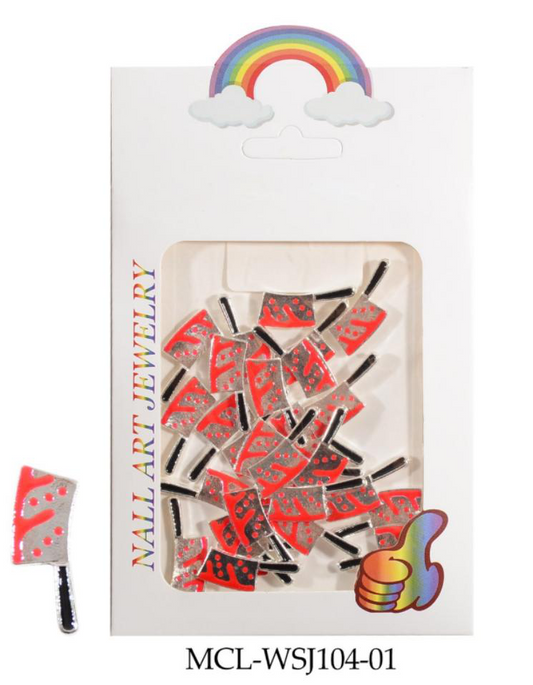 Bloody Knives Charms #1 - 30pc
