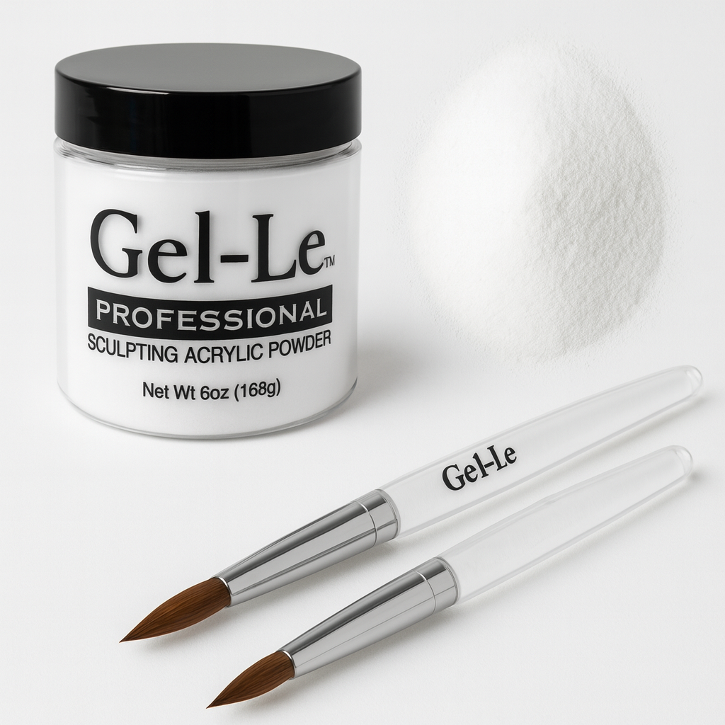 Gel-Le - Acrylic Powder - Snow White