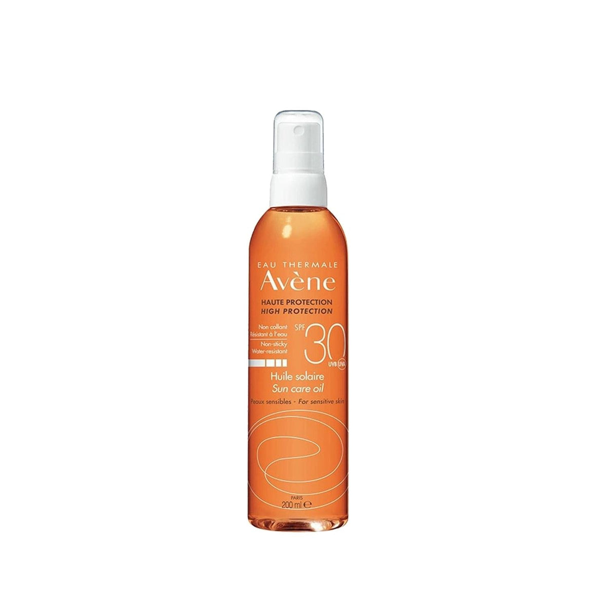 Avene Sun Care Oil Spf30 - Moisturizing Sun Protection Oil for Dry Skin - 200ml