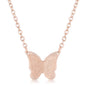 Breanne Stainless Steel Butterfly Necklace