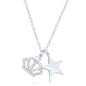 Vanessa Crown &amp; Star Charm 0.4 ct Pendant