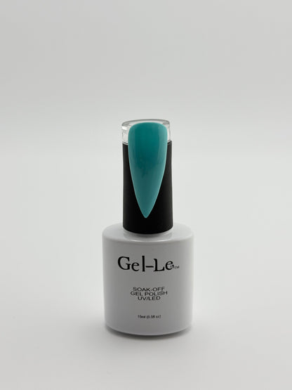Gel-Le - N04 Aggressive Aqua (Neon Gel)