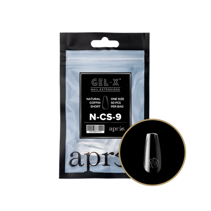 Gel-X Natural Coffin Short 2.0 Refill Bag