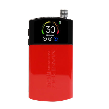 Kupa - ManiPro Passport Next - Complete - Black with Red Jacket - KP-65 Handpiece