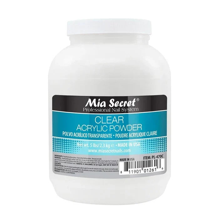 Mia Secret - Acrylic Powder - Clear 4oz
