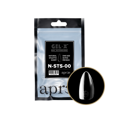 Gel-X Natural Stiletto Short 2.0 Refill Bag
