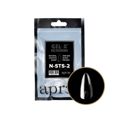 Gel-X Natural Stiletto Short 2.0 Refill Bag