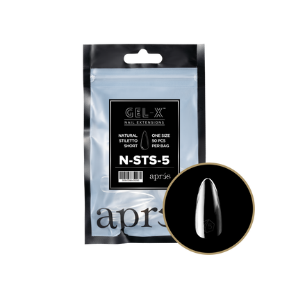 Gel-X Natural Stiletto Short 2.0 Refill Bag