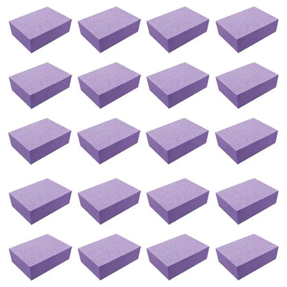 *Mini Disposable Nail Buffer 80/100 - Purple (Sheet 150pc)