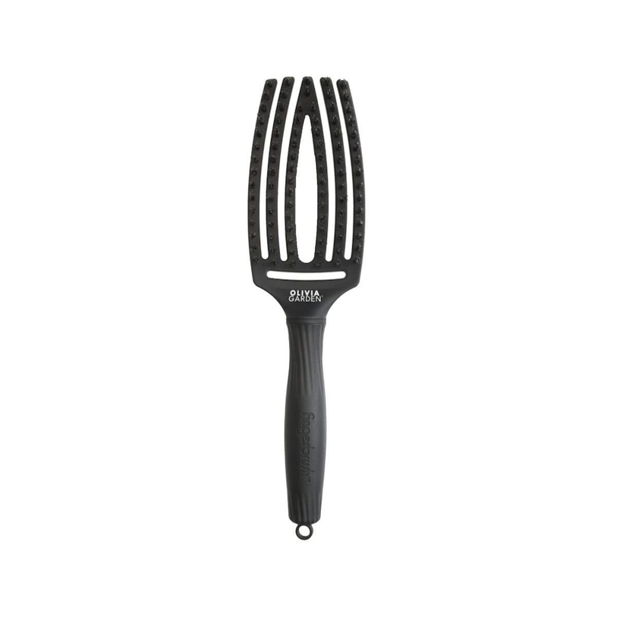 Olivia Garden Iconic Boar Nylon Fingerbrush - Gentle Baby Oral Care & Sensitive Teeth Solution