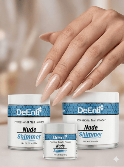 Nude Shimmer Acrylic Powder – 4 oz