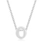 Finish Initial O Pendant