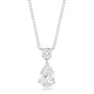 Chandelier Pear Cubic Zirconia Pendant