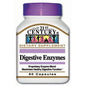 21st Century Digestive Enzymes, 60 Capsules