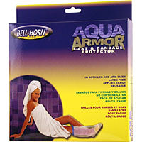 Aqua Armor Adult Short Leg Cast Protector - 100% Waterproof Shower Cover - Reusable