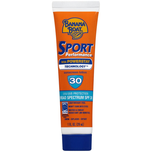 Banana Boat SPF 30 Travel Size Sunscreen – 12-Pack (1 oz Tubes)