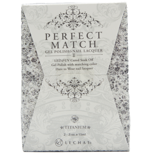 Lechat - Perfect Match - #134 TITANIUM .5oz(Duo)