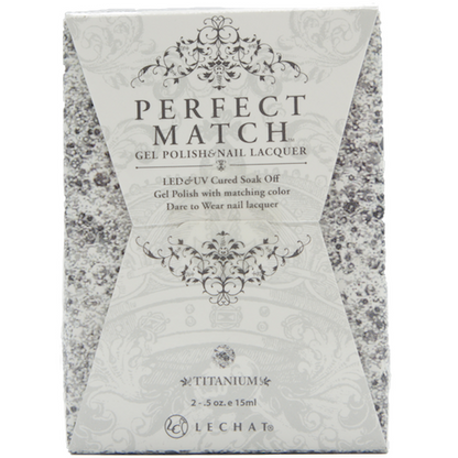 Lechat - Perfect Match - #134 TITANIUM .5oz(Duo)