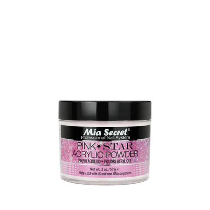 Pink Star Acrylic Powder 2oz