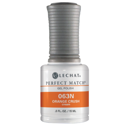 PMS063N Orange Crush - Gel Polish & Nail Lacquer 1/2oz.