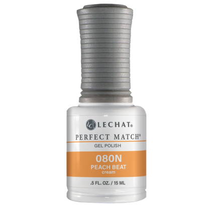 PMS080N Peach Beat - Gel Polish & Nail Lacquer 1/2oz.