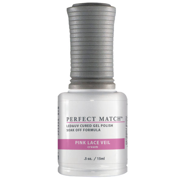 PMS049 Pink Lace Veil - Gel Polish & Nail Lacquer 1/2oz.