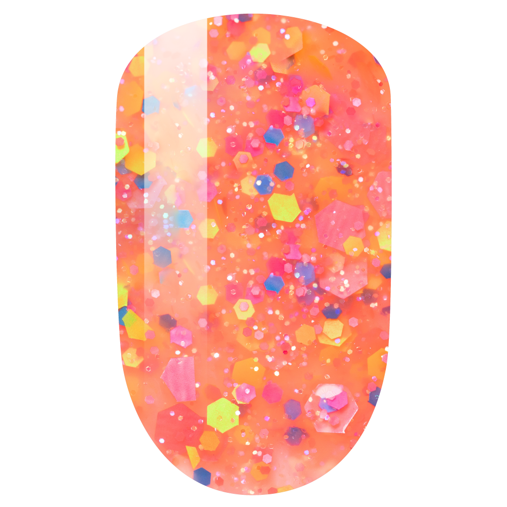 PMS137 Neontopia- Gel Polish & Nail Lacquer 1/2oz.